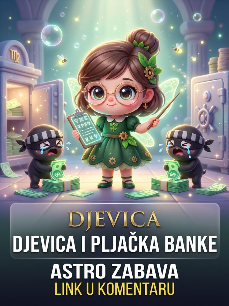ASTRO ZABAVA: Šta bi bilo kada bi se Djevica zadesila u pljački banke? Otela bi plan pljačkašima i ispravila im svaku grešku!