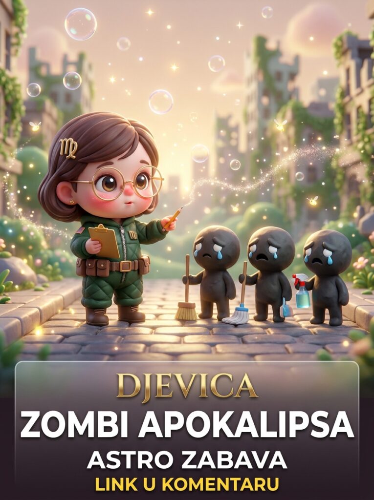 ASTRO ZABAVA: Djevica usred zombi apokalipse! Kako bi vaš genijalni mozak naterao mrtvace da operu ruke i stanu u red!