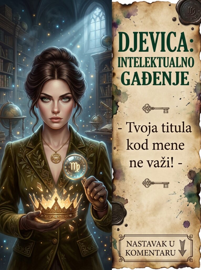 ALERGIJA NA LAŽNE LJUDE: Zašto Djevica organički prezire bahate šefove i kako jednim zaleđenim pogledom uništavate lažne autoritete!