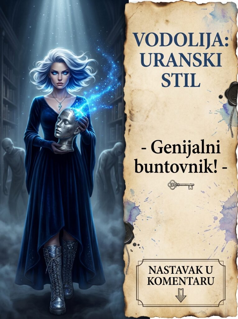 URANSKA ESTETIKA I PREZIR PREMA TRENDOVIMA: Zašto se Vodolija organski gnuša modnih kopija i kako vaš stil vrišti apsolutnu, ludačku slobodu!