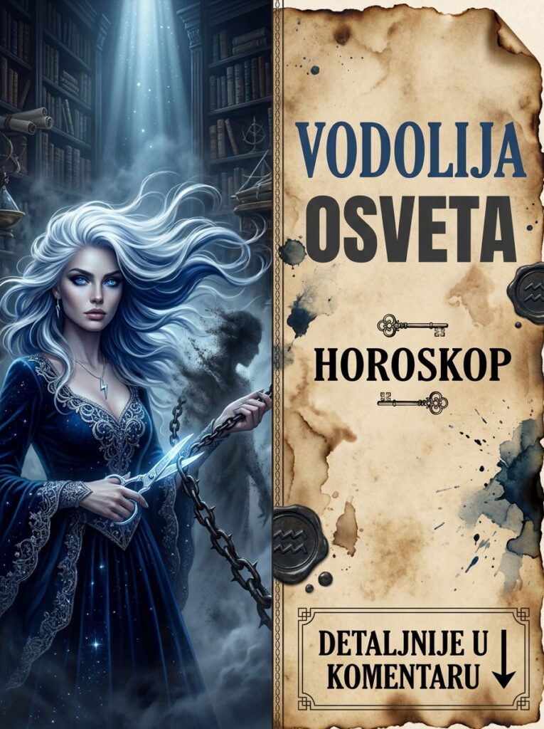 MRAČNA OSVETA VODOLIJE: Zašto nikada ne pravite jeftinu dramu i kako vaša zaglušujuća tišina uništava dželate do samog temelja!