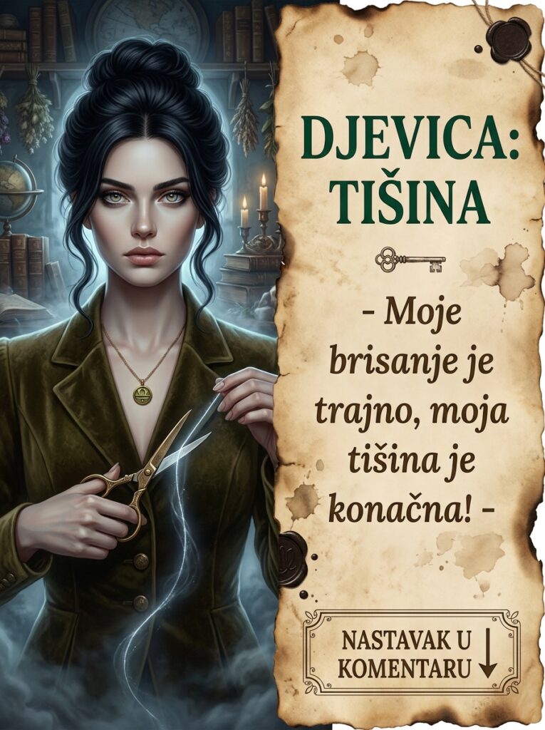 MISTERIJA ZALEĐENOG ODLAZKA: Zašto Djevica nestaje bez ijedne reči objašnjenja i zašto je njena tišina najsurovija kazna u celom Zodijaku!