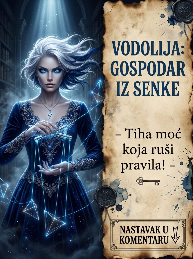 VODOLIJA KAO INKOGNITO VLADAR: Zašto organski mrzite jeftinu slavu, ali iz senke uvek vučete sve konce i vladate svakom situacijom!