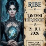 RIBE – Dnevni horoskop za 21. jul 2026: Utorak ledenog otrežnjenja! Dan kada sečete sve iluzije, gazite manipulatore na poslu i naplaćujete svoj mir!