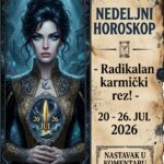 RIBE – Nedeljni horoskop od 20. do 26. jula 2026: Sedmica kosmičkog loma! Vreme je da hirurški odstranite parazite i naplatite svaki sekund svoje tišine!