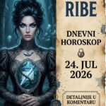 RIBE – Dnevni horoskop za 24. jul 2026: Petak kosmičke naplate! Dan kada rušite iluziju vikenda, blokirate manipulatore i birate apsolutnu slobodu!