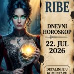 RIBE – Dnevni horoskop za 22. jul 2026: Sreda brutalnog buđenja! Dan kada spaljujete iluzije i postajete najhladniji vladar svog života!