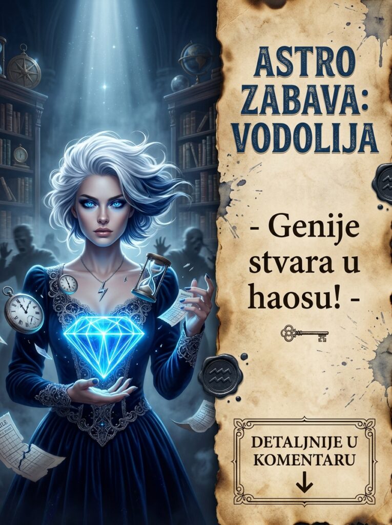 ASTRO ZABAVA: Majstori haosa! Zašto Vodolija organski mrzi planiranje i kako iz totalnog lumbaga uvek, apsolutno uvek stvori milionsko remek-delo!