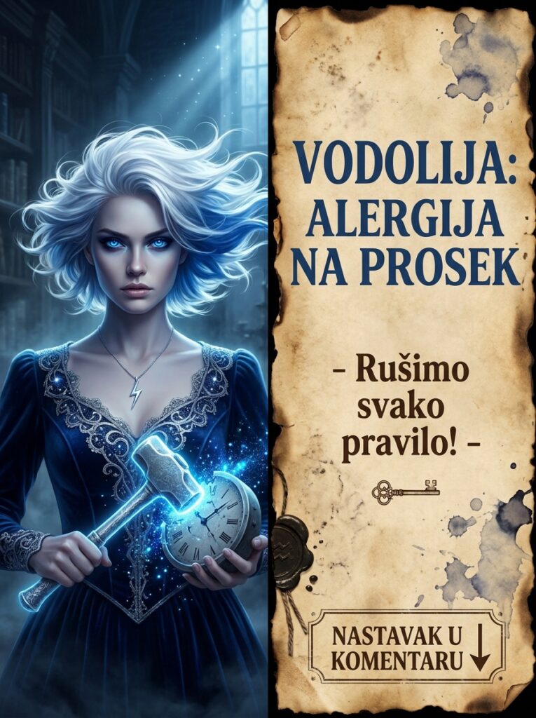 ALERGIJA NA PROSEK: Zašto Vodolija organski mrzi “normalan” život i kako iz surovog inata gradite svoju vanzemaljsku imperiju koja ruši sva pravila!