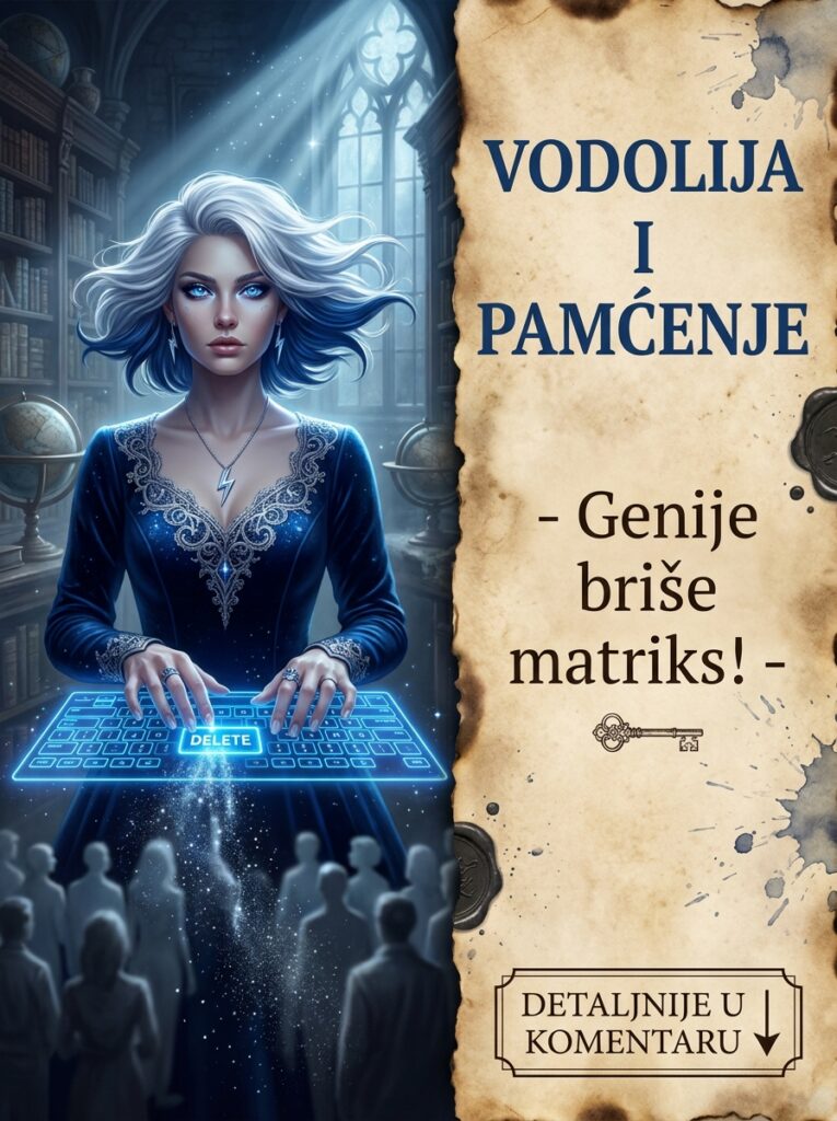 SELEKTIVNA AMNEZIJA VODOLIJE: Zašto se sećate svake reči od pre 10 godina, a juče ste hladnokrvno zaboravili imena onih koji su vas smorili!