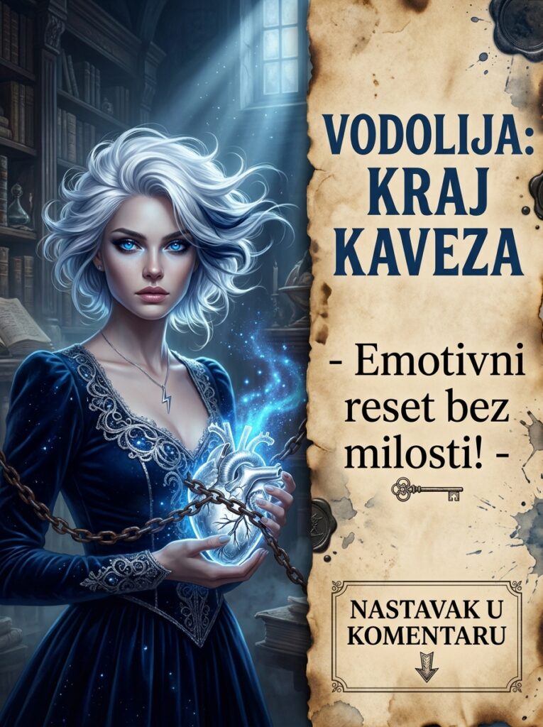 KADA VODOLIJA PRECRTA LJUBAV: Stravični trenutak kada vaš mozak shvati da je samoća milijardu puta luksuznija od emotivnog kaveza!
