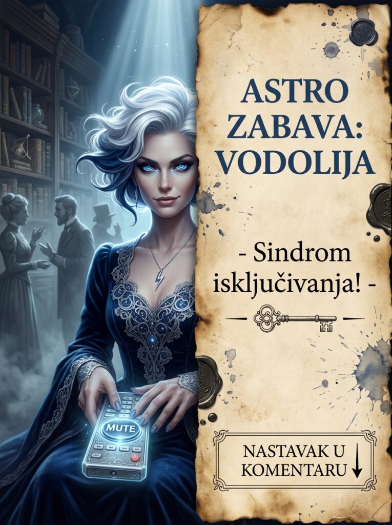 ASTRO ZABAVA: Sindrom isključivanja! Kako Vodolija preživljava dosadne ljude i zašto u sekundi vaš mozak odleti u paralelnu dimenziju!