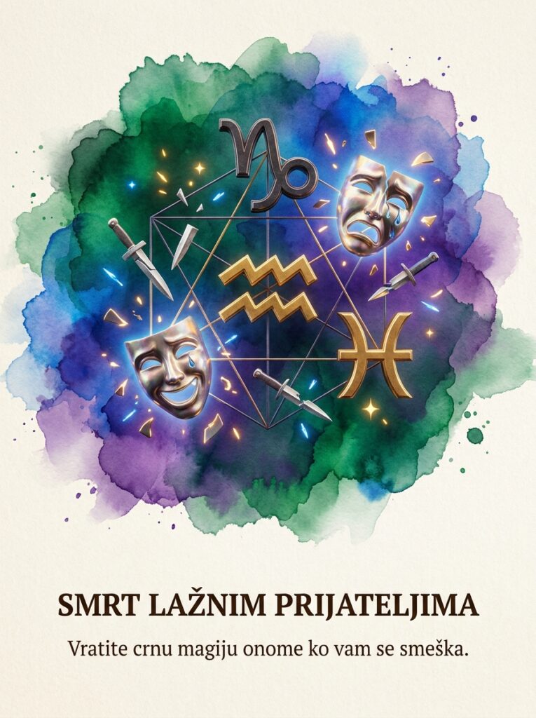 Sindrom lažnog prijatelja i Kvantna izdaja: Kako da Jarac, Vodolija i Ribe u sekundi dešifruju dželata koji im tajno baca crnu magiju na vezu (I surovi rituali osvete)!