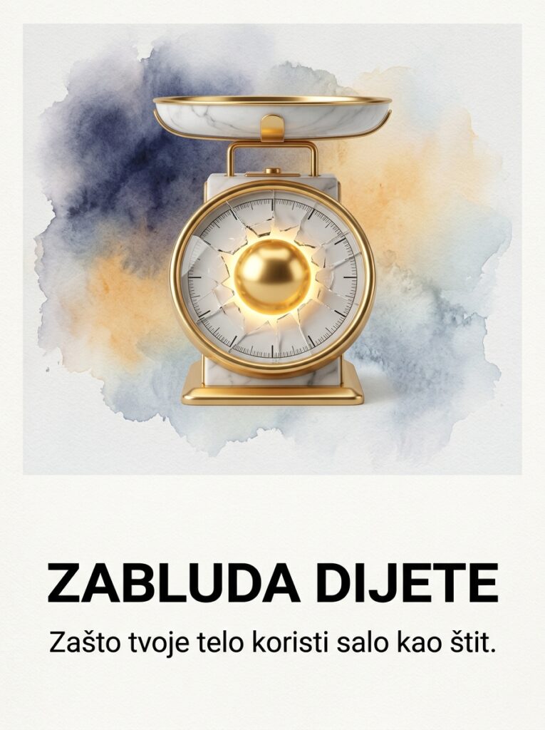 Zabluda “Restriktivne Dijete”: Zašto vas gladovanje biološki goji i kako vaš mozak koristi salo kao oklop od trauma?