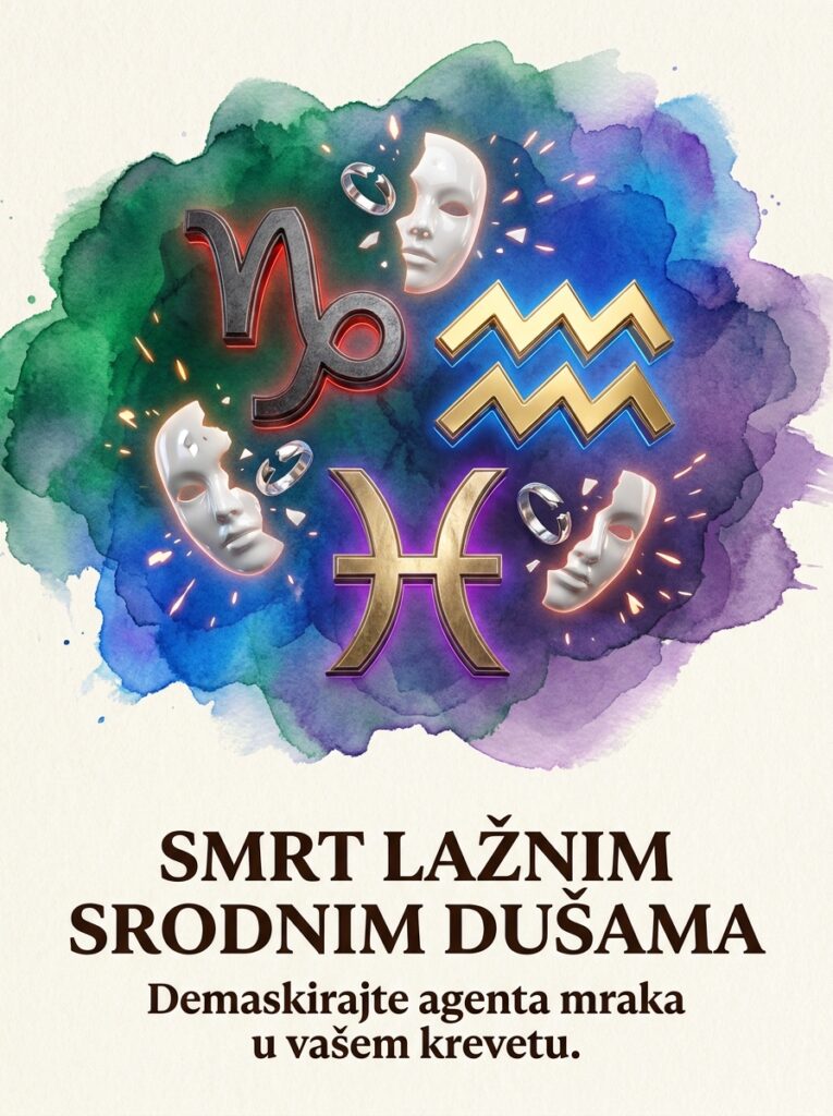 Sindrom Lažne Srodne Duše: Kako da Jarac, Vodolija i Ribe okultno dešifruju karmičkog agenta mraka koji je poslat da im uništi život (Rituali demaskiranja)!