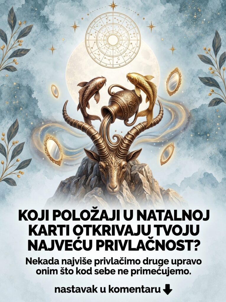 KOJI POLOŽAJI U NATALNOJ KARTI OTKRIVAJU TVOJU NAJVEĆU PRIVLAČNOST? Karmički magnetizam i skriveni aduti Jarca, Vodolije i Riba!