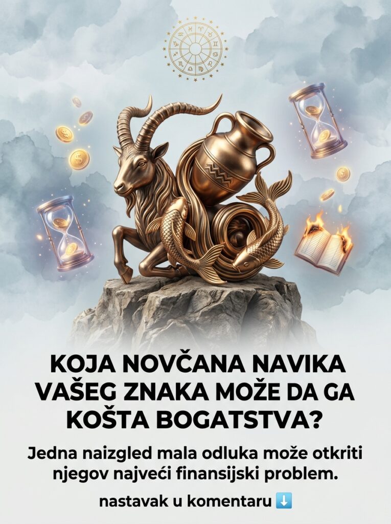 KOJA NOVČANA NAVIKA VAŠEG ZNAKA MOŽE DA GA KOŠTA BOGATSTVA? Sitne odluke koje Jarcu, Vodoliji i Ribama uništavaju milione!