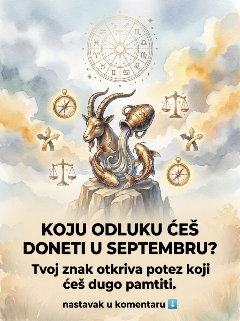 KOJU ODLUKU ĆEŠ DONETI U SEPTEMBRU? Karmički rezovi, slom ega i potez koji će Jarac, Vodolija i Ribe dugo pamtiti!
