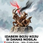 IZABERI BOJU KOJU SI DANAS NOSILA: Karmički test energije koji brutalno razotkriva mračne tajne Jarca, Vodolije i Riba!