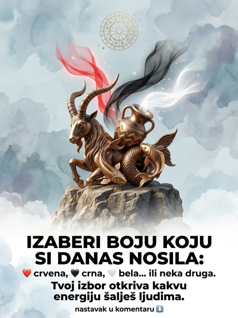 IZABERI BOJU KOJU SI DANAS NOSILA: Karmički test energije koji brutalno razotkriva mračne tajne Jarca, Vodolije i Riba!