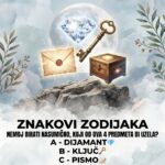 NEMOJ BIRATI NASUMIČNO, KOJI OD OVA 4 PREDMETA BI UZELA (Dijamant, Ključ, Pismo, Kutija): Surovi karmički test podsvesti za Ovna, Bika i Blizance!