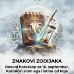 Dnevni horoskop za 16. septembar: Karmički slom ega, prisilno buđenje i surova istina za Ovna, Bika i Blizance!