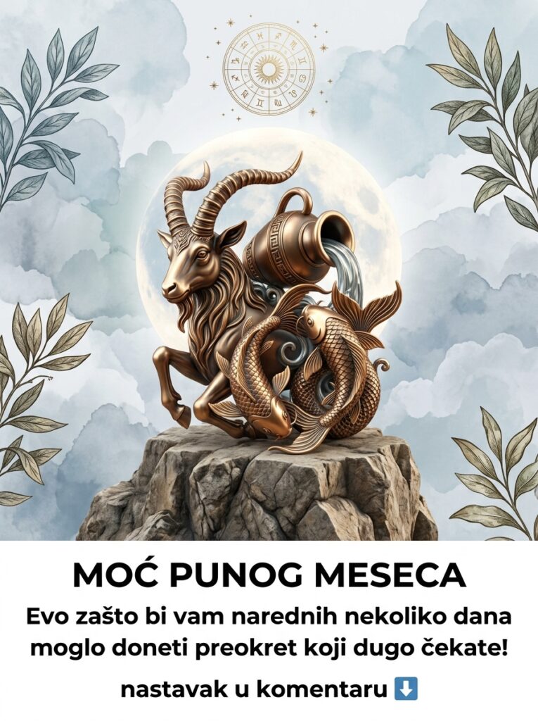 MOĆ PUNOG MESECA: Karmička žetva, slom psiholoških maski i sudbinsko otrežnjenje za Jarca, Vodoliju i Ribe!