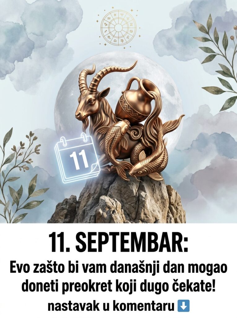 DNEVNI HOROSKOP ZA 11. SEPTEMBAR: Karmički šokovi, pad lažnih maski i sudbinska upozorenja za Jarca, Vodoliju i Ribe!