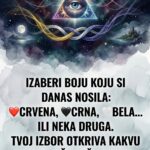🎨 Izaberi boju koju si danas nosila! ❤️🖤🤍 Tvoj izbor otkriva kakvu energiju šalješ ljudima i tvoju najmračniju biološku blokadu!