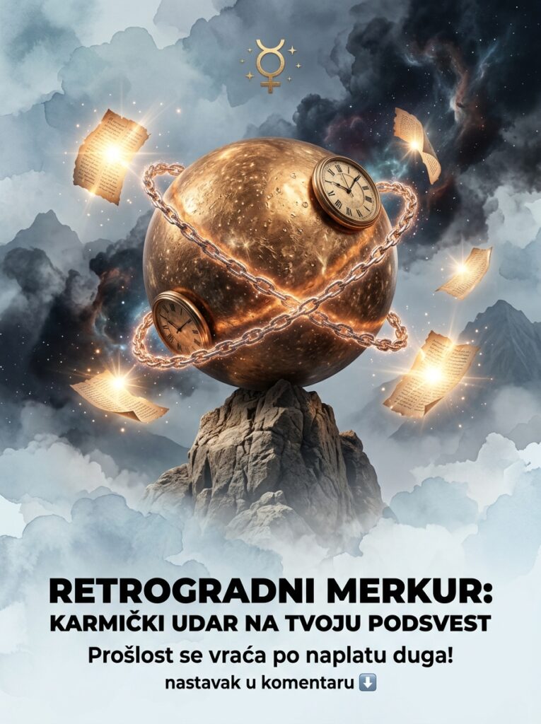 Krvava naplata Retrogradnog Merkura: Zaboravite na pokvarene telefone, tvoja mračna prošlost noćas kuca na vrata! (Lav, Rak, Vaga)