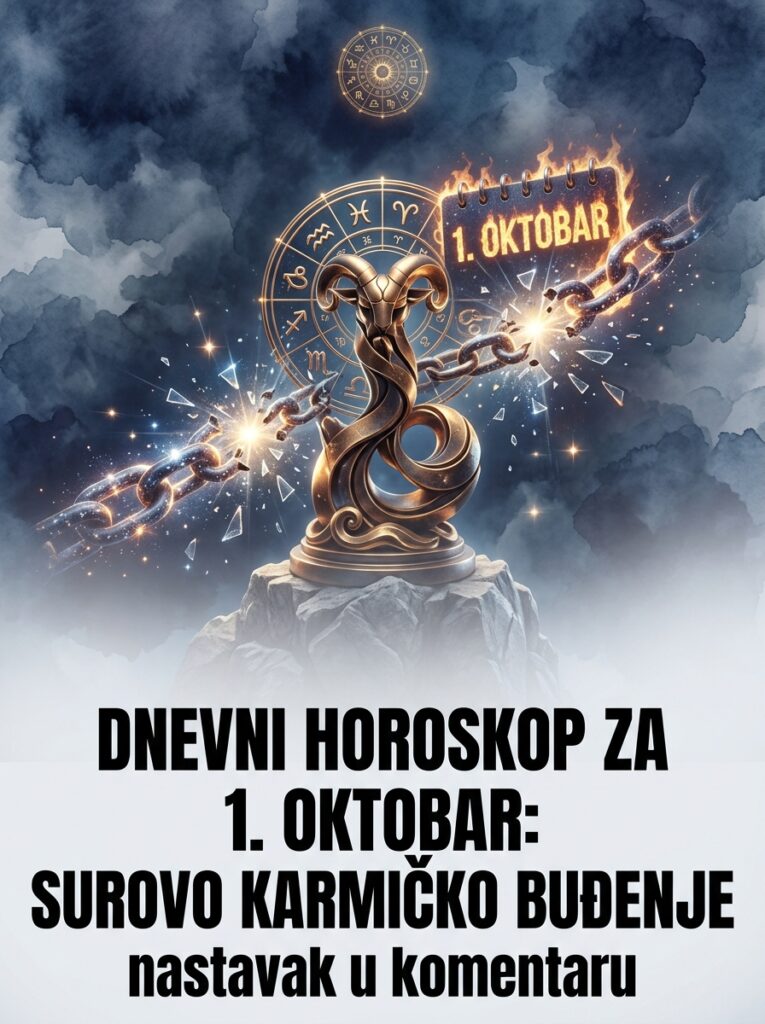 DNEVNI HOROSKOP ZA 1. OKTOBAR: Surovo karmičko buđenje, krah iluzija i brutalna naplata dugova! (Lav, Rak, Vaga)