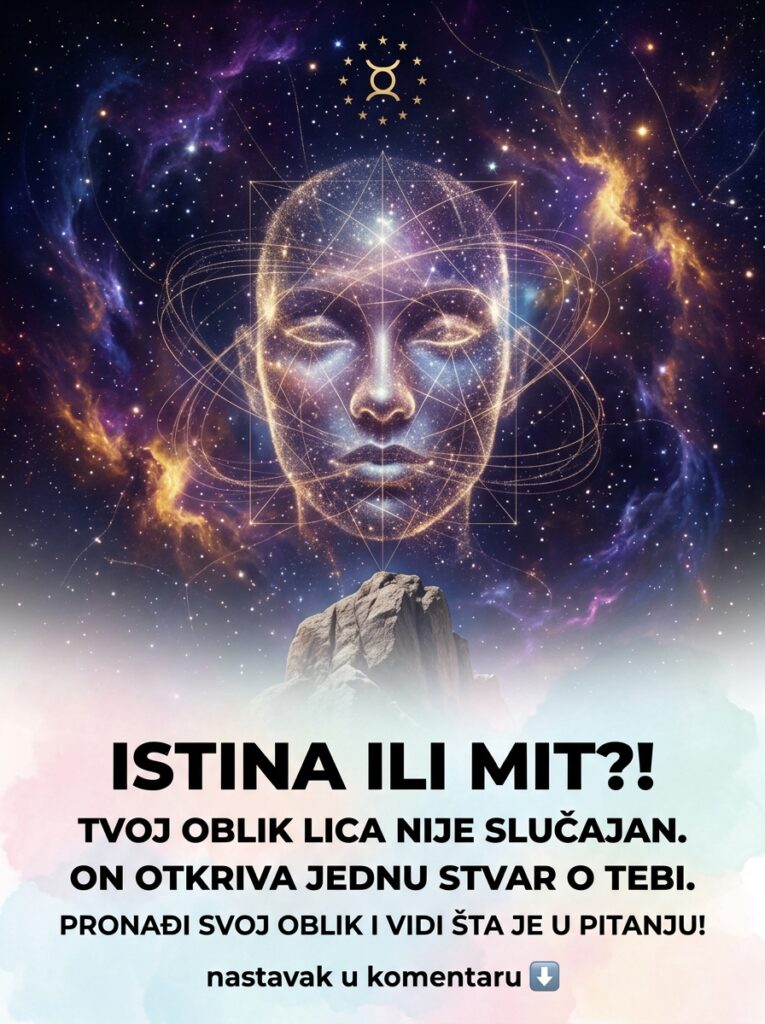 ISTINA ILI MIT?! Tvoj oblik lica nije slučajan! Otkriva najmračniju tajnu tvoje podsvesti! (Lav, Rak, Vaga)
