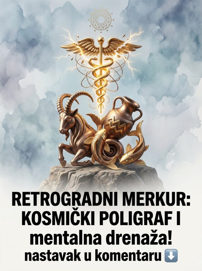 RETROGRADNI MERKUR: Kosmički poligraf, slom komunikacije i brutalna naplata mentalnih dugova za Jarca, Vodoliju i Ribe!