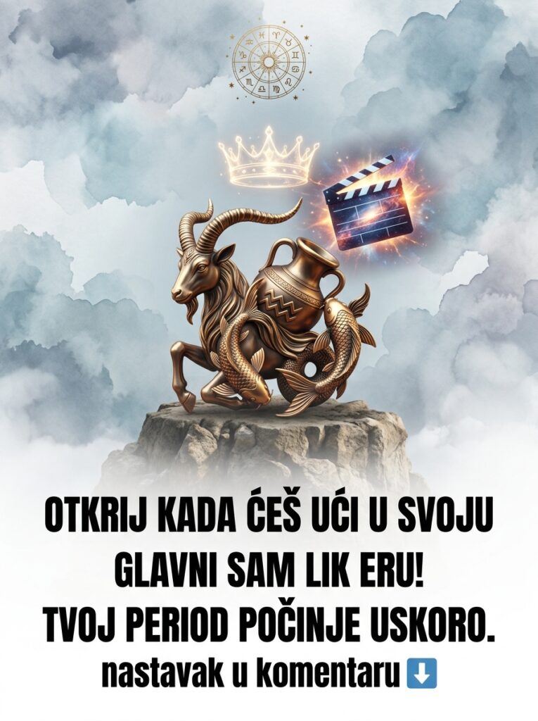 OTKRIJ KADA ĆEŠ UĆI U SVOJU “GLAVNI SAM LIK” ERU: Tvoj period počinje uskoro, surova istina za Jarca, Vodoliju i Ribe!