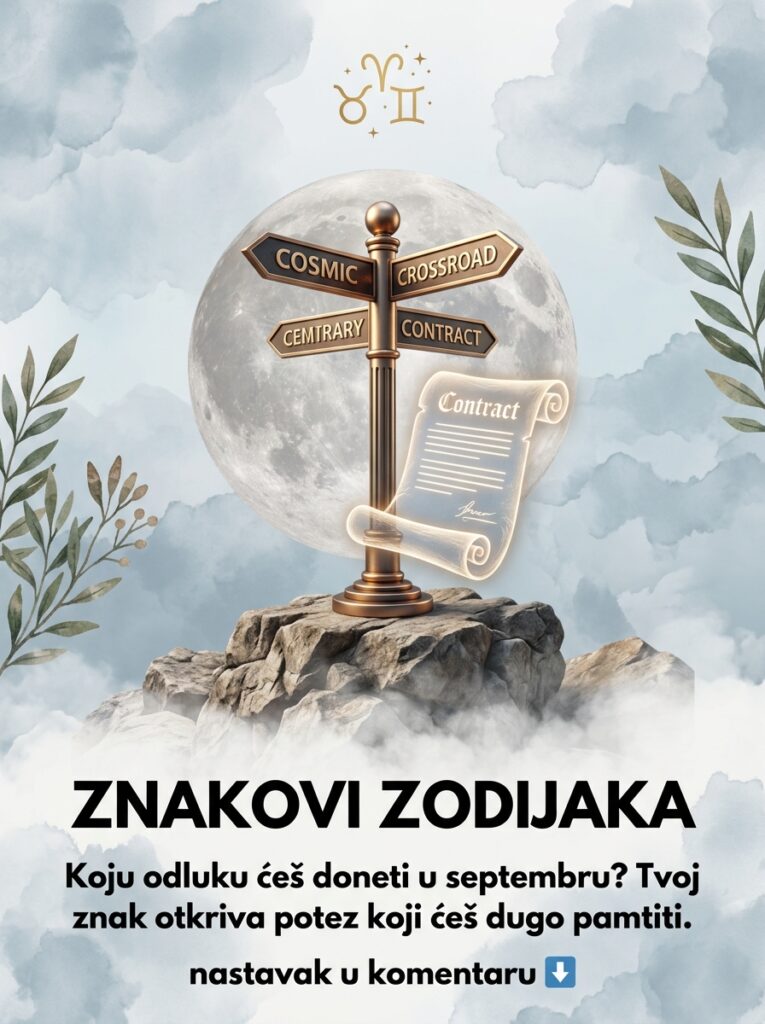 KOJU ODLUKU ĆEŠ DONETI U SEPTEMBRU: Karmički rez i potez koji menja sudbinu za Ovna, Bika i Blizance!