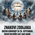 Dnevni horoskop za 26. septembar: Surovi karmički sud, naplata dugova i pad iluzija za Ovna, Bika i Blizance! ⚡