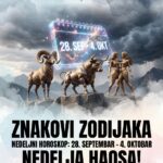NEDELJNI HOROSKOP OD 28. SEPTEMBRA DO 4. OKTOBRA: Nedelja haosa, karmičko čišćenje i surovi pad maski za Ovna, Bika i Blizance! ⚡