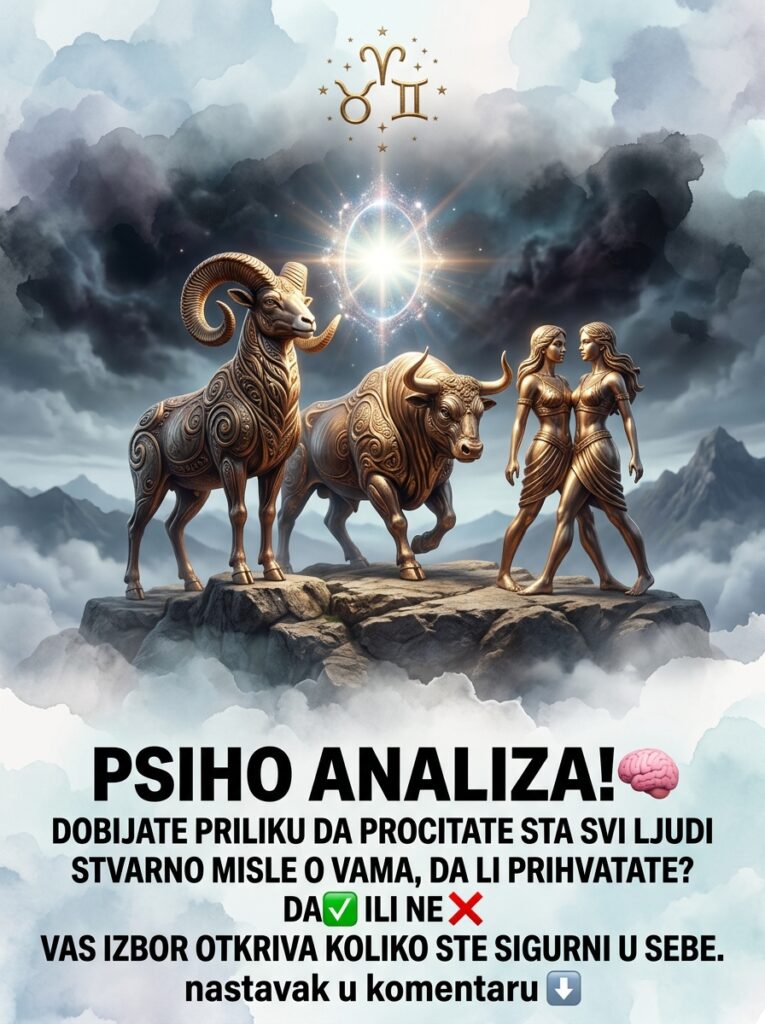 PSIHO ANALIZA: Da li biste pročitali šta ljudi stvarno misle o vama? Vaš izbor otkriva surovu karmičku istinu za Ovna, Bika i Blizance