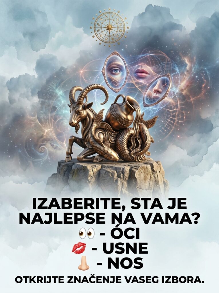 IZABERITE, ŠTA JE NAJLEPŠE NA VAMA? Otkrijte mračno značenje vašeg izbora i surovu karmičku istinu za Jarca, Vodoliju i Ribe!