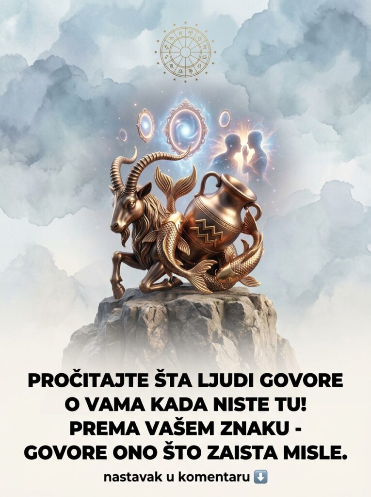 PROČITAJTE ŠTA LJUDI GOVORE O VAMA KADA NISTE TU: Surova istina i karmička obdukcija tajni koje okolina krije od Jarca, Vodolije i Riba