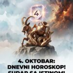 DNEVNI HOROSKOP ZA 4. OKTOBAR: Kosmička giljotina, sudar sa surovom istinom i mermerni karmički rezovi za Jarca, Vodoliju i Ribe!