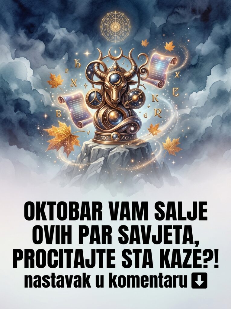 OKTOBAR VAM ŠALJE OVIH PAR SAVJETA: Pročitajte šta kaže i saznajte zašto vas Kosmos tera da srušite svoj život iz korena! (Lav, Rak, Vaga)