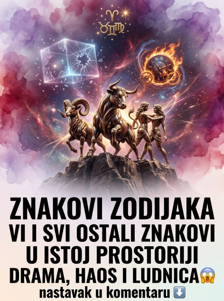 VI I SVI OSTALI ZNAKOVI U ISTOJ PROSTORIJI: Drama, haos i ludnica! – Surova karmička dijagnoza za Ovna, Bika i Blizance